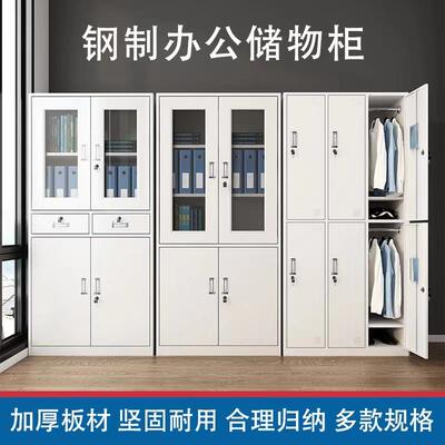 钢柜制件柜铁皮柜bandao20带锁文料柜资档案柜财务凭证抽屉储物防