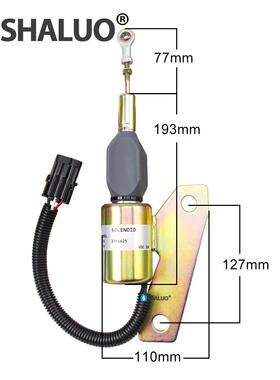SA-4959 3991625 康明斯 4BT 发动机熄火开关 12V 24V