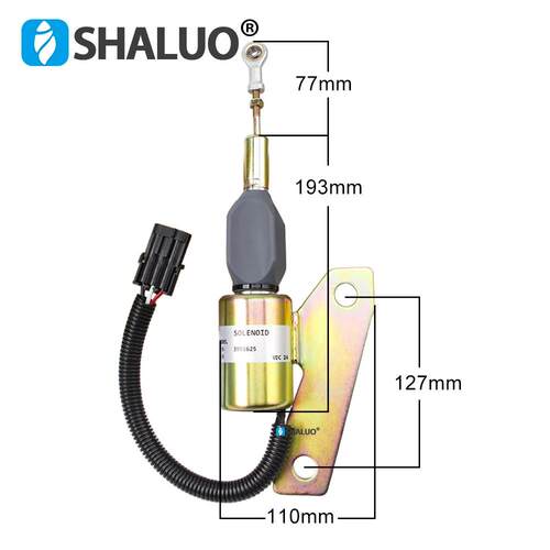 SA-4959 3991625 康明斯 4BT 发动机熄火开关 12V 24V