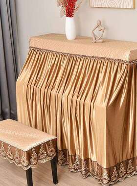 加厚四面弹力欧式钢琴琴F95859S8罩绒全罩防尘现代简约高档轻奢钢