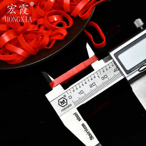 红色耐磨捆菜橡胶圈家用不易断扎菜橡皮筋一次性工业耐用皮筋批发