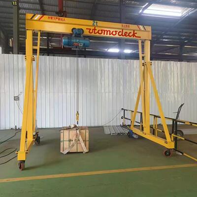 无向轨万车龙门架间库房电动升架降式简易龙门ALD小型龙门吊