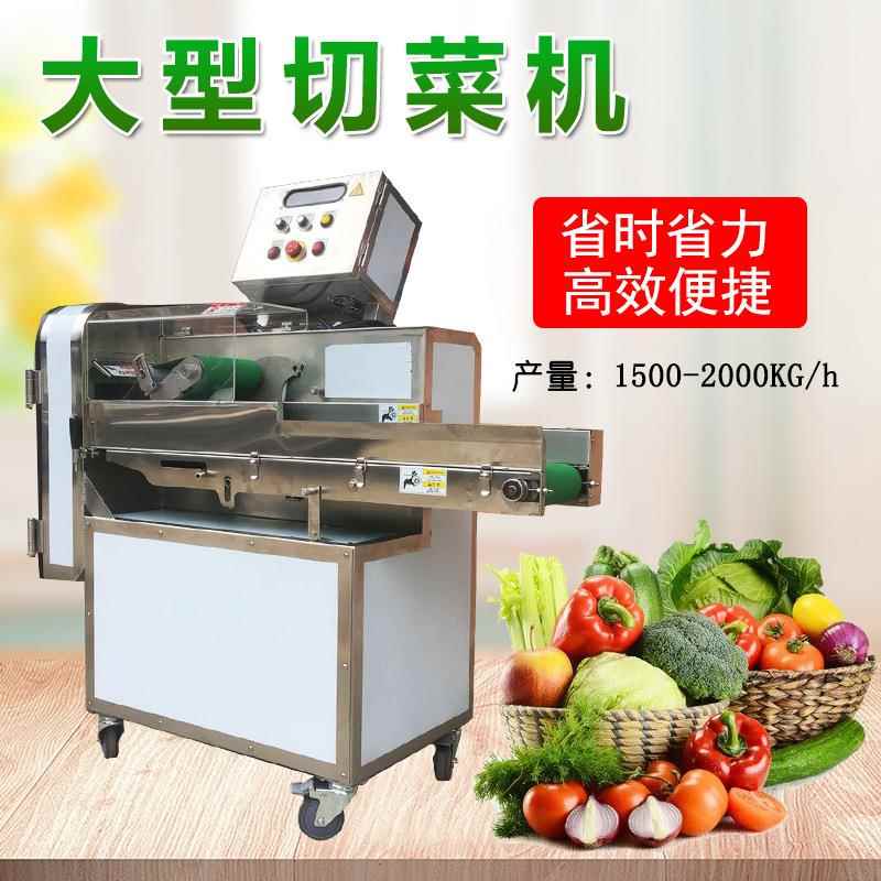 大型白菜酸梅菜切菜机茄子青瓜土豆切片机海带辣椒商用切丝机