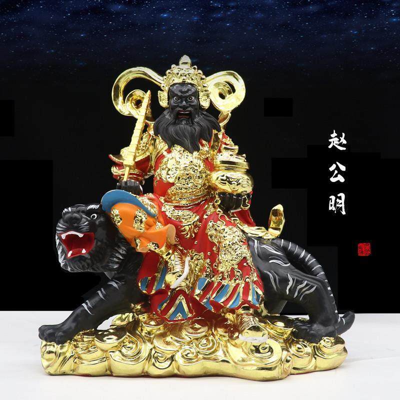 武财神赵公明神像财神爷包邮树脂家用保平安客厅供奉招财桌面摆件