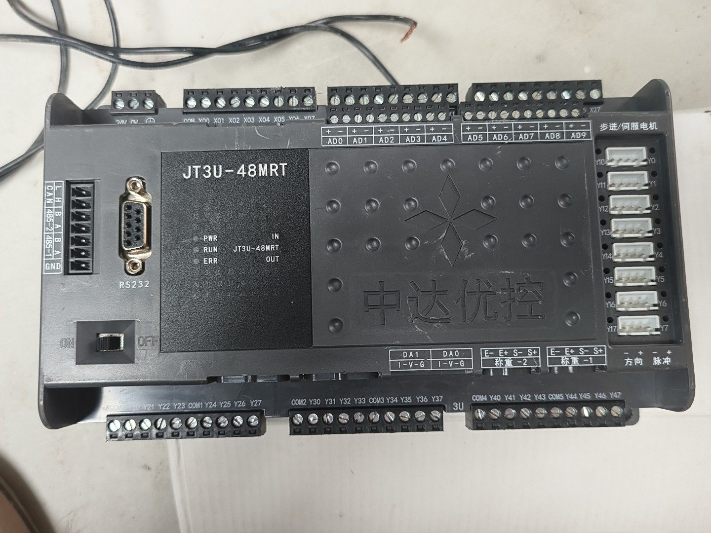 中达优控PLCJT3U-80MRT-16MT-5TK-5AD