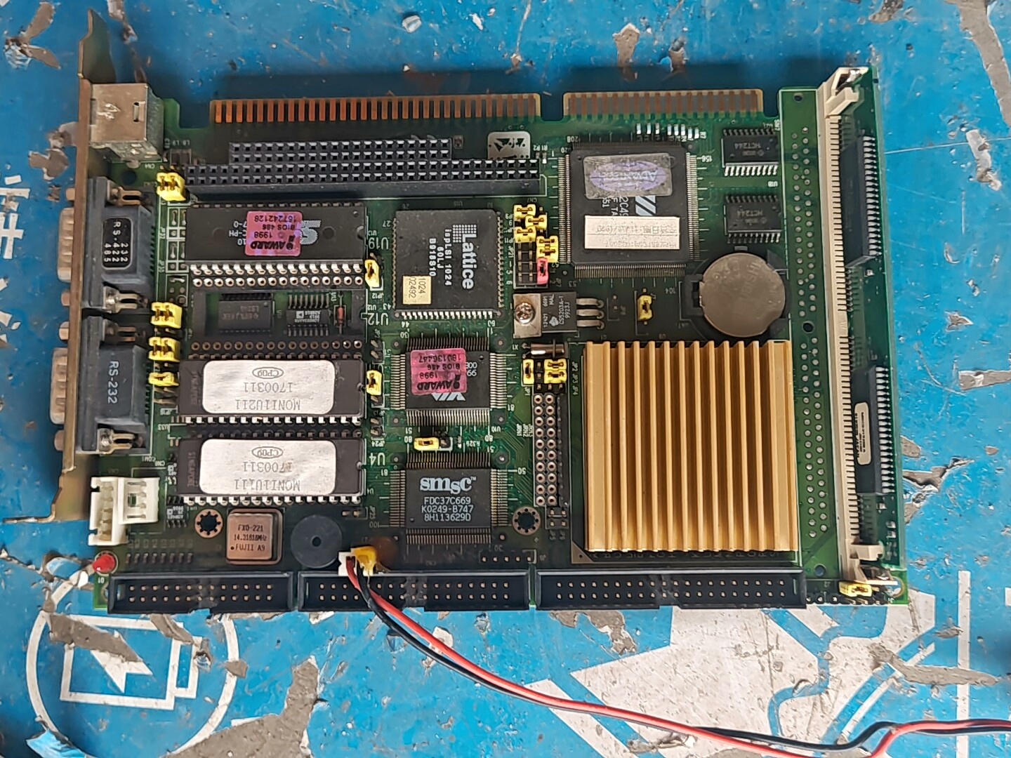 拆机研华 pca-6144s b1工控板   成色好 出