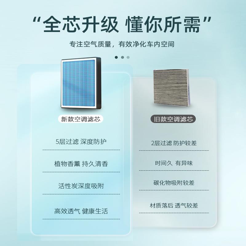 适配长安林肯Z空调滤芯原厂汽车滤清器香薰气味格空气活性炭21款