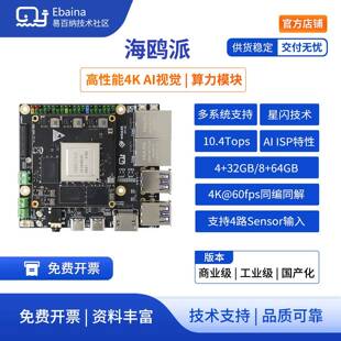 4K视觉AI机器人开发板 工业自动化海思开发套件 嵌入式智能视觉模