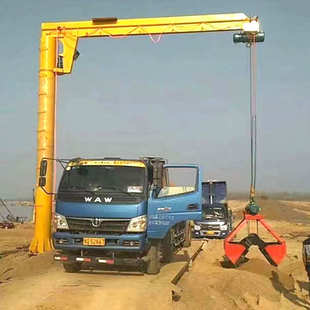 立柱式悬臂吊10吨 电动旋转小型旋臂吊 1吨2吨3吨5吨定柱式悬臂吊