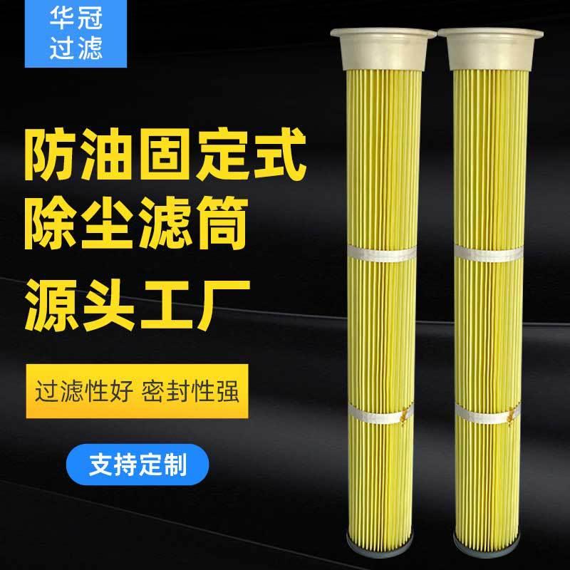 工业除尘滤芯喷砂房抛丸机除尘滤筒固定式除尘滤筒空气净化器
