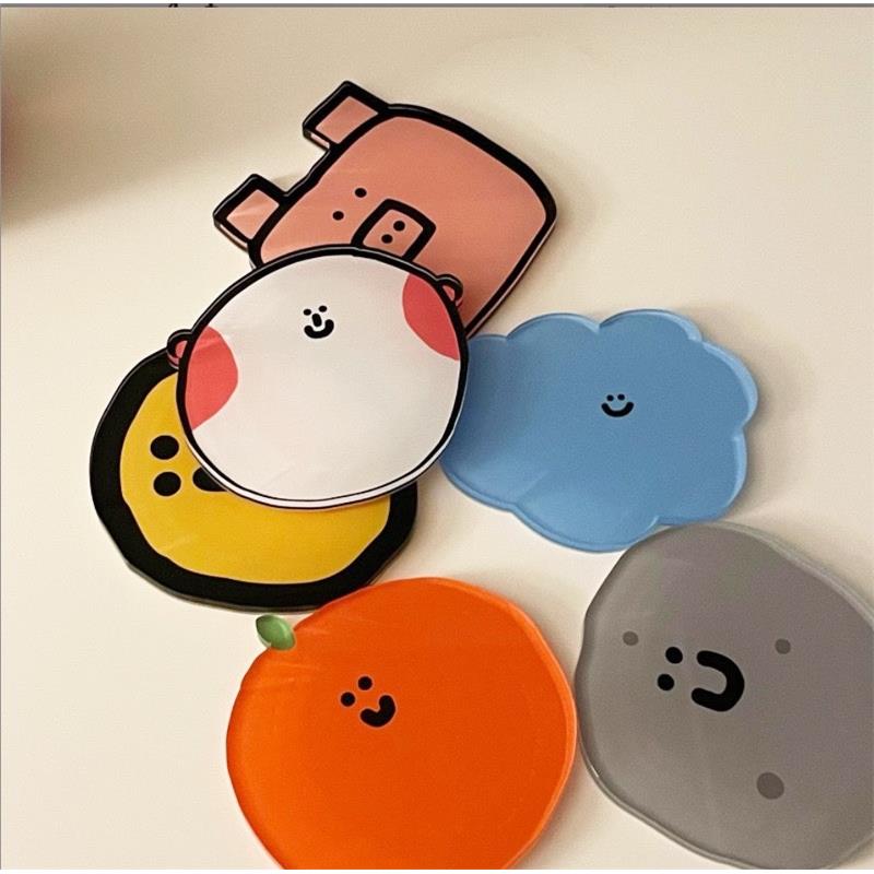 简约ins风隔热耐高温杯垫碗垫子可爱卡通亚克力韩国个性创意礼物