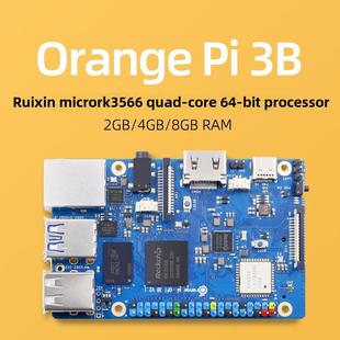 橙派3B开发板橙派3B四核Rk3566支持Emmc模块橙派3B