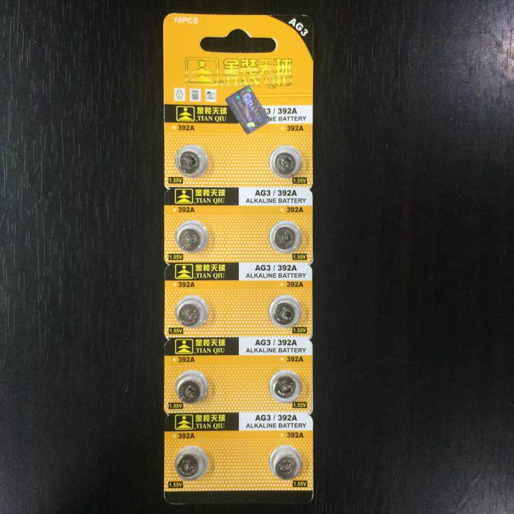 AG3天球TMMQ L736 392A LR41电子1.5V发光耳勺 体温计 电池 1粒价104580