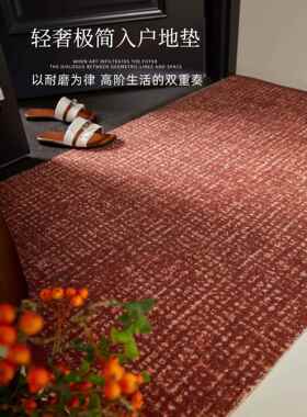 ?防入户门地垫202新款室外门口耐脏滑丝圈脚垫玄5关Fh(x}^lx地毯