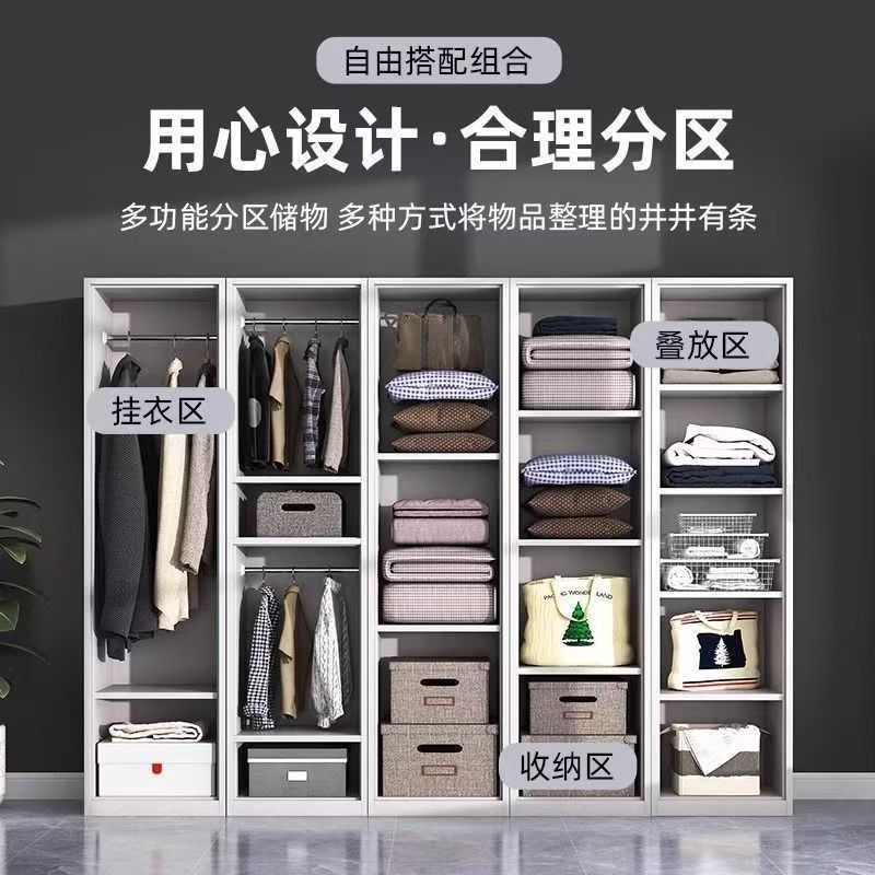 单门更衣柜宿舍带锁员工储物柜铁皮柜钢制柜更衣箱办公室衣柜