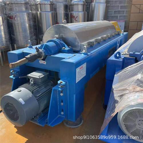 550型卧螺离心机全自动液多种分工离业连续式污泥心处理沉固降离