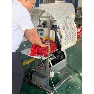 棉衣结束带打包机气动加压力紧缩打捆扎机塑料草绳棉服装捆绑机