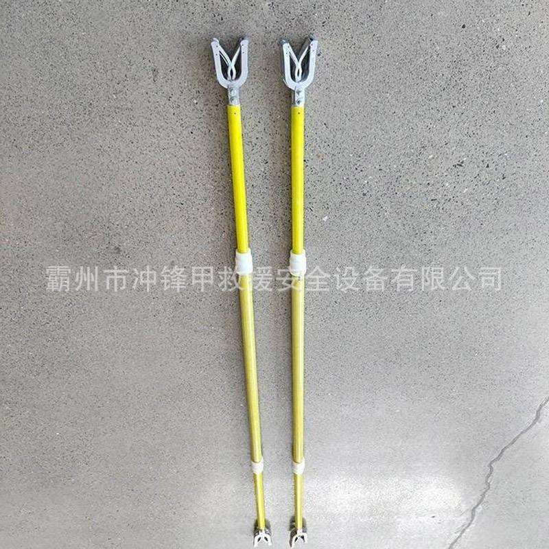 10KV带电作业架空支撑杆玻璃钢双头导线支撑杆电力绝缘撑杆