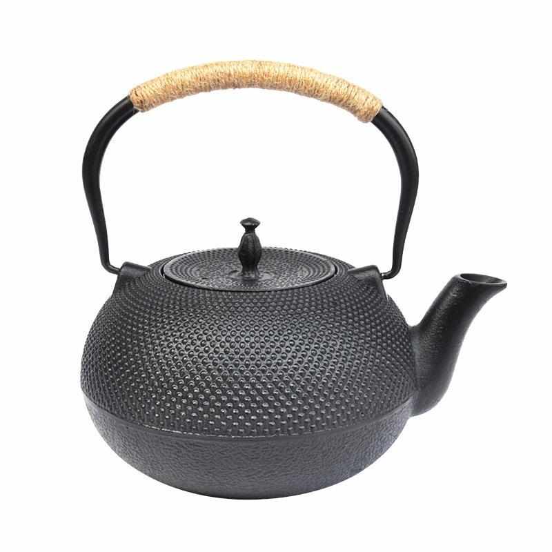 玄逸堂铸铁茶壶铁壶 生铁壶 颗粒1.8L老铁壶厂家功夫茶具批发