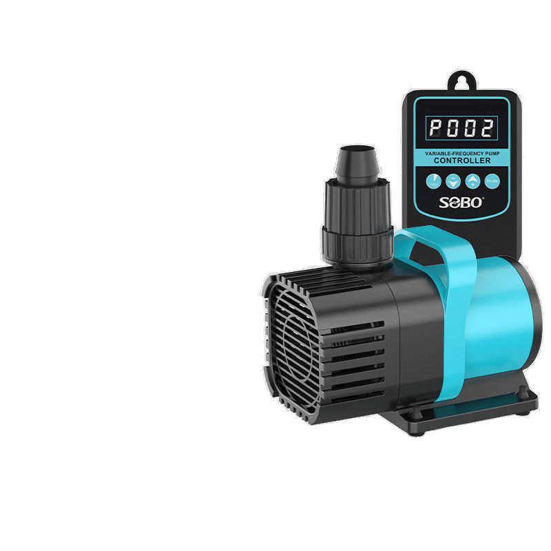 变频水泵变频底吸泵大功率无声增氧家用循环过滤泵水族箱抽水泵