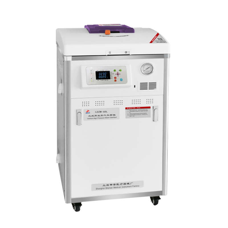 精品上海申安LDZM-40L/60L-I/80KCS-II立式压力蒸汽灭菌器高压消