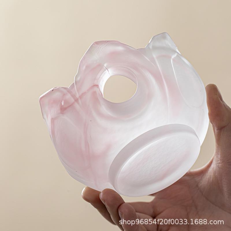 水墨琉璃莲52123花炉蜡茶炉温烛器温茶茶炉莲温旖茶茶器恒温