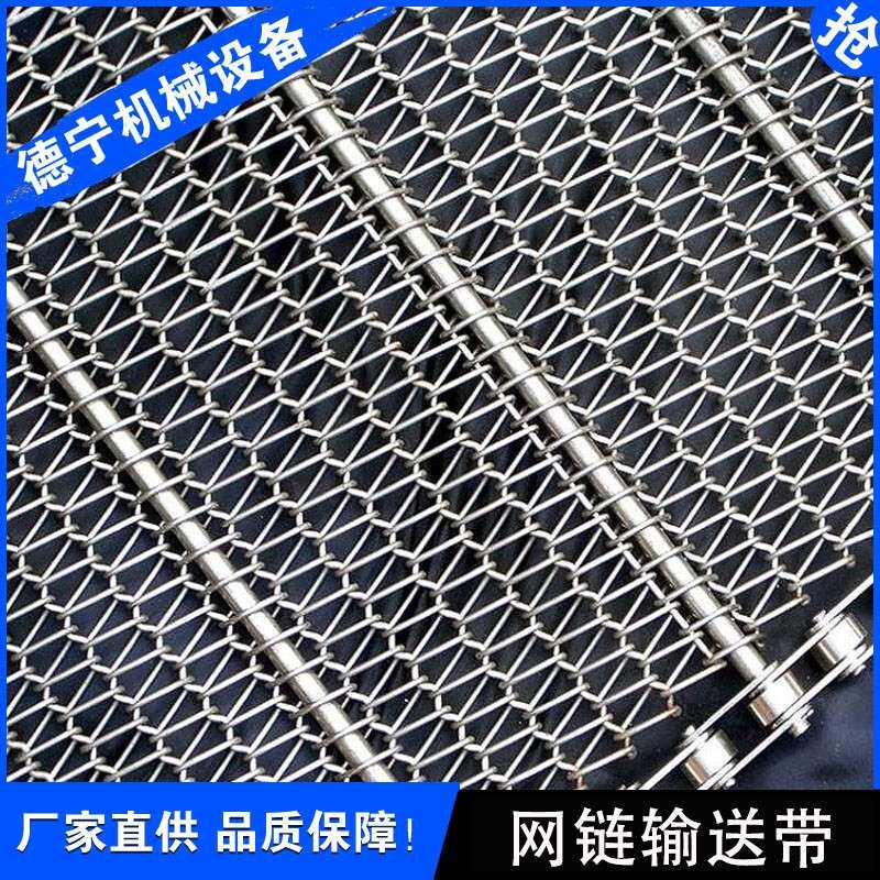 定做304不锈钢网带输送带链条式网链耐高温流水线烘干线金属网带