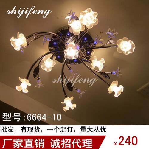 ceiling lamp简约现代花型灯卧室灯创意个性吸顶灯异形灯具房间灯
