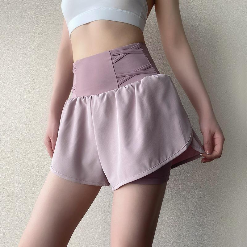 two-piece for fitness waisted outerwear tummy-controlling