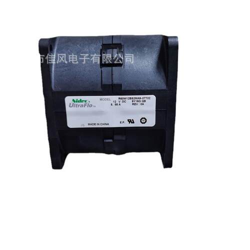 nidec尼得科散热风扇轴流风机风扇 R60W12BS2MA9-07T02 12V 5.88A