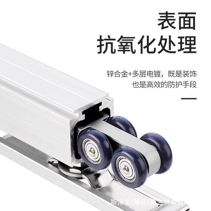 酒店木小门移推门轮吊佐致(收衣柜滑轮轻型拉门吊滑轮吊门轮静音