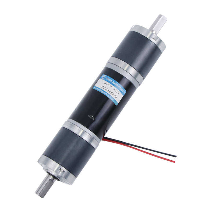 电动机12v24v电机行星慢速齿轮减速低速马达双轴32gp31zy微型直流
