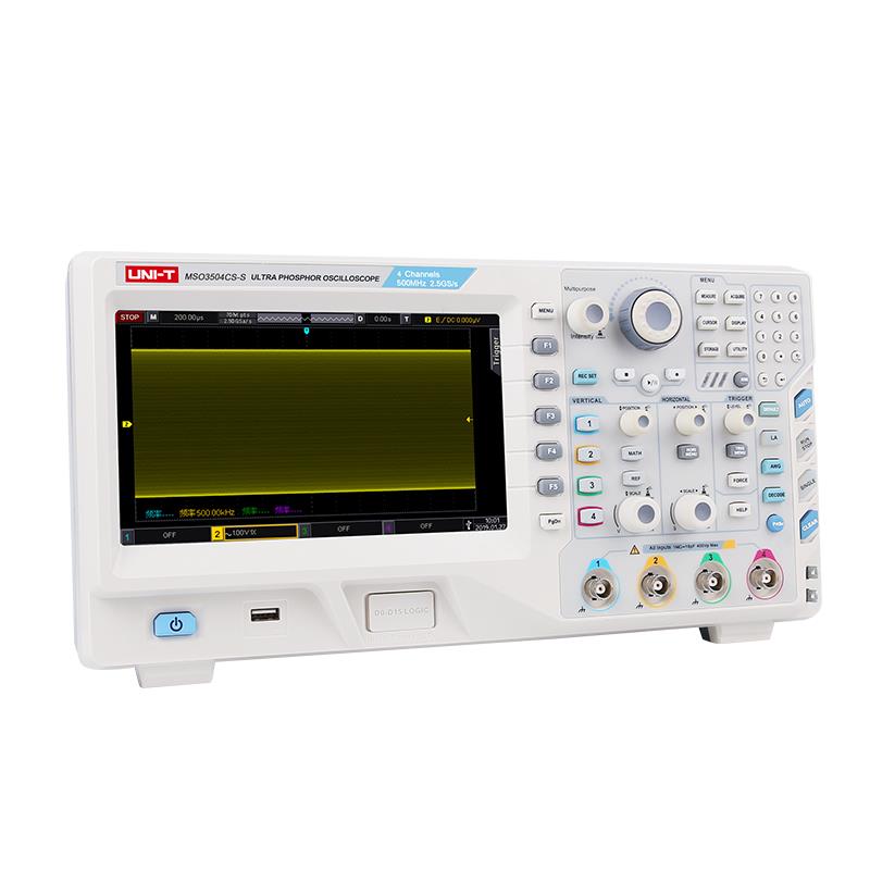 工业品优利德MSO3504CS-S高精度混合信号示波器四通道500MHz带宽