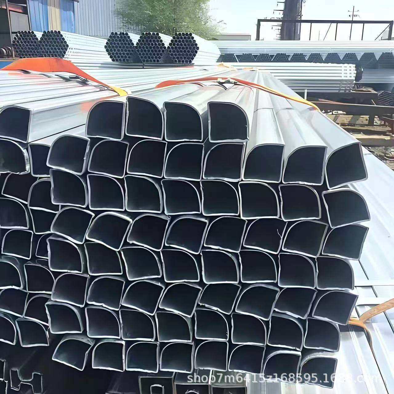 Q390强度碳钢异径钢管Q460异径矩管异型管多规格按需制作可切割