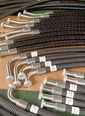 PC450-8全车液压油管总成 挖掘机输油高压钢丝胶管油管总成