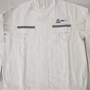 中核电焊服纯棉加厚电焊服来样绣字电焊服工作服防火防烫耐磨加厚