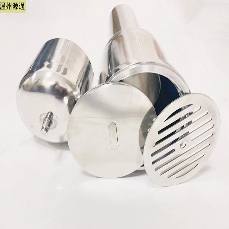 源通不锈钢304加厚可拆卸式水封圆形制药厂实验室无尘室洁净地漏