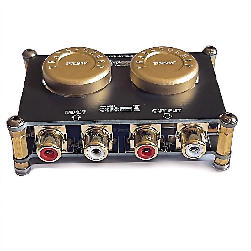 AV102音频隔离器升压牛消除电流声提升音色无源前级提升放大增益