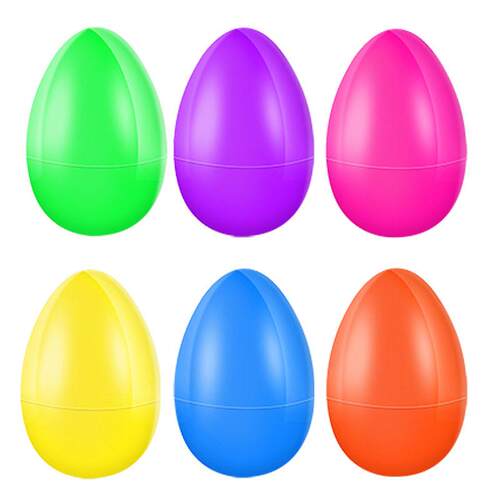 Easter egg shell plastic opening decoration twisted egg she