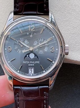 [9.5新]百达翡丽白金复杂功能计时系列5146G-010自动机械男表