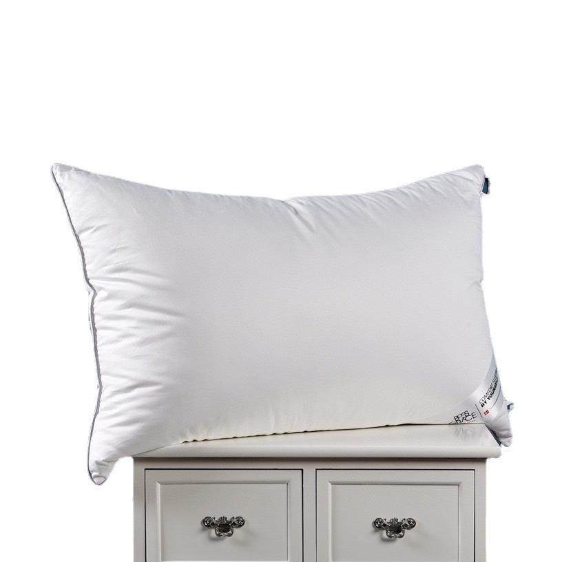 高档七星级酒店单人枕纯棉枕芯可水洗机洗枕头低中高枕一只