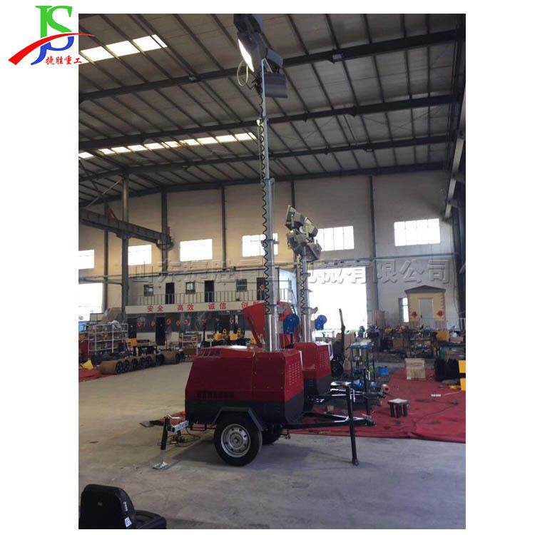 移动式公路施工照明车 行走便捷升降照明灯 多方向照明自动泛光灯