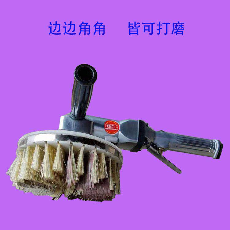 木工机械手动打磨机小型气动圆盘打磨机木板家具橱柜门抛光机