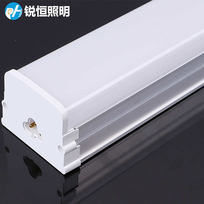 T20灯管办公吊灯现代写字楼商用室内照明长条灯LED一体化灯具灯管