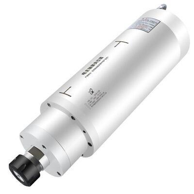 H5QD属5.kw床钻孔GDK125 翰琪主轴钻电机金雕铣水冷主轴125mm雕刻