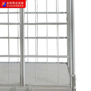 物流台车仓储理货厂家直供网格手推车折叠网笼车超市工厂现货可发