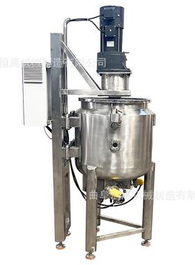 智能温控304材质分散罐高剪切乳化罐防爆电加热不锈钢搅拌罐