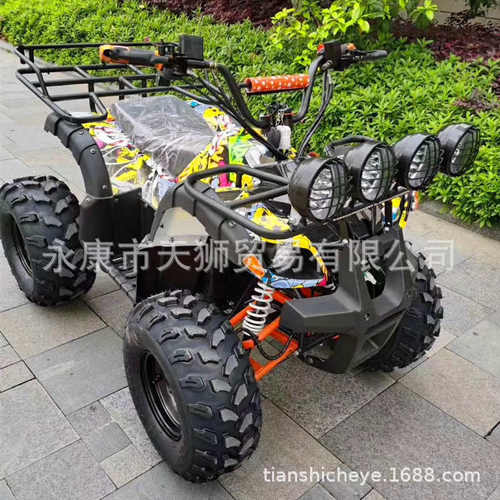 电动四轮沙滩车ATV沙滩车儿童四轮电动车全地形山地越野车