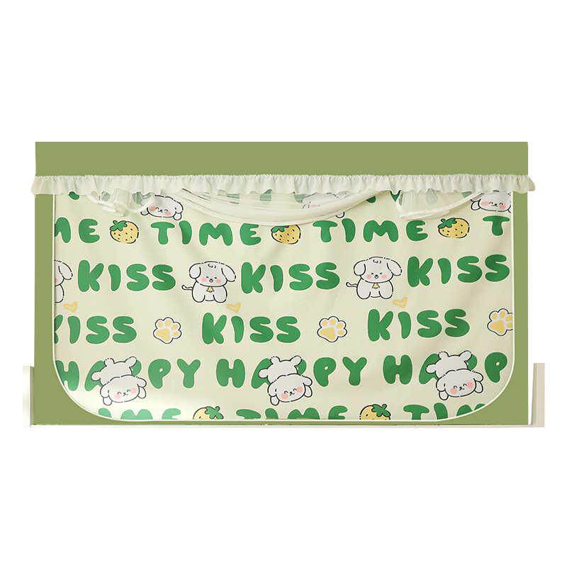 强遮光床帘蚊帐一体式大学生宿舍专用寝室上下铺封闭全包床幔窗帘