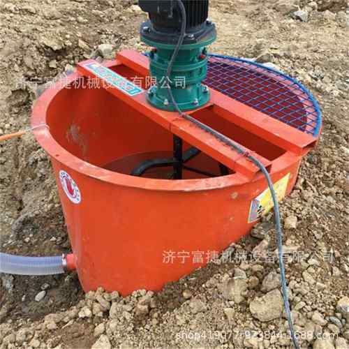工用地混凝土立式搅586拌机小型水水泥砂浆制浆机平搅口1000L泥拌